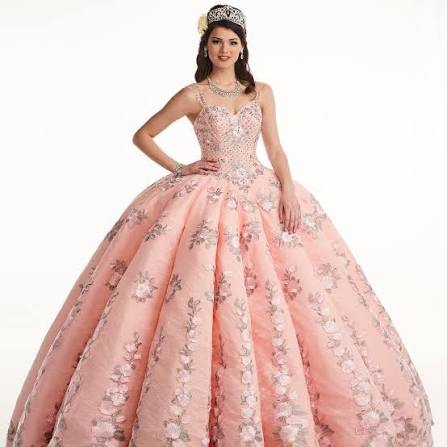 MQ3035 Blush Pink with florals